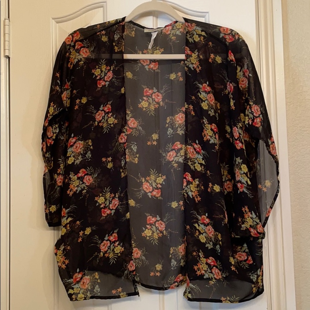 Floral kimono